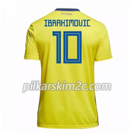 Koszulka Szwecja Ibrahimovic 10 Główna Mistrzostwa Świata 2018 - Koszulki Piłkarskie